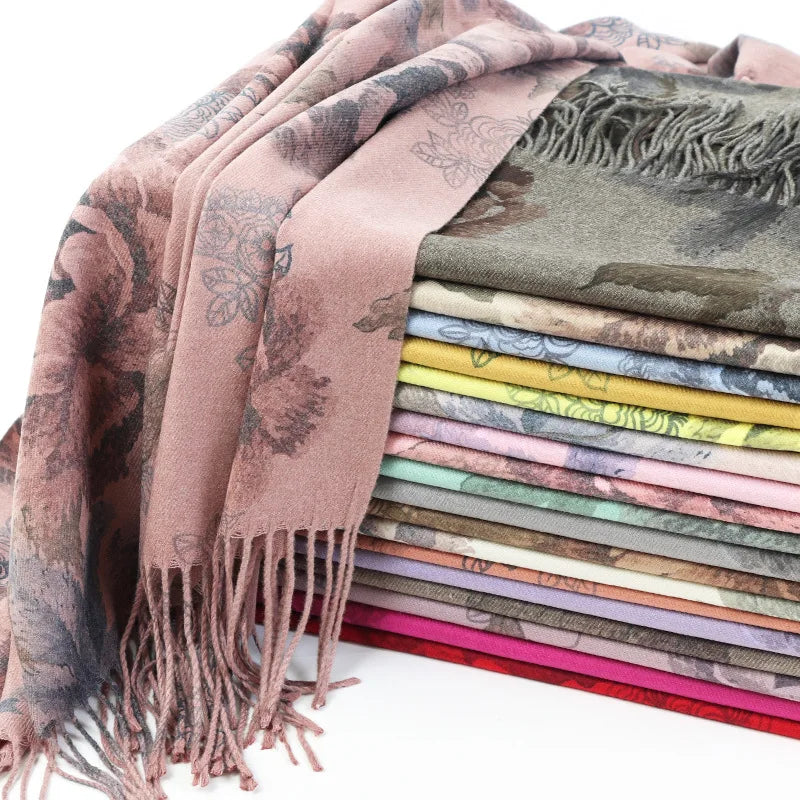 Luxury Brand Cashmere Women Scarf