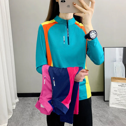 T-Shirt for Female Breathable Outdoor Sweatshirt