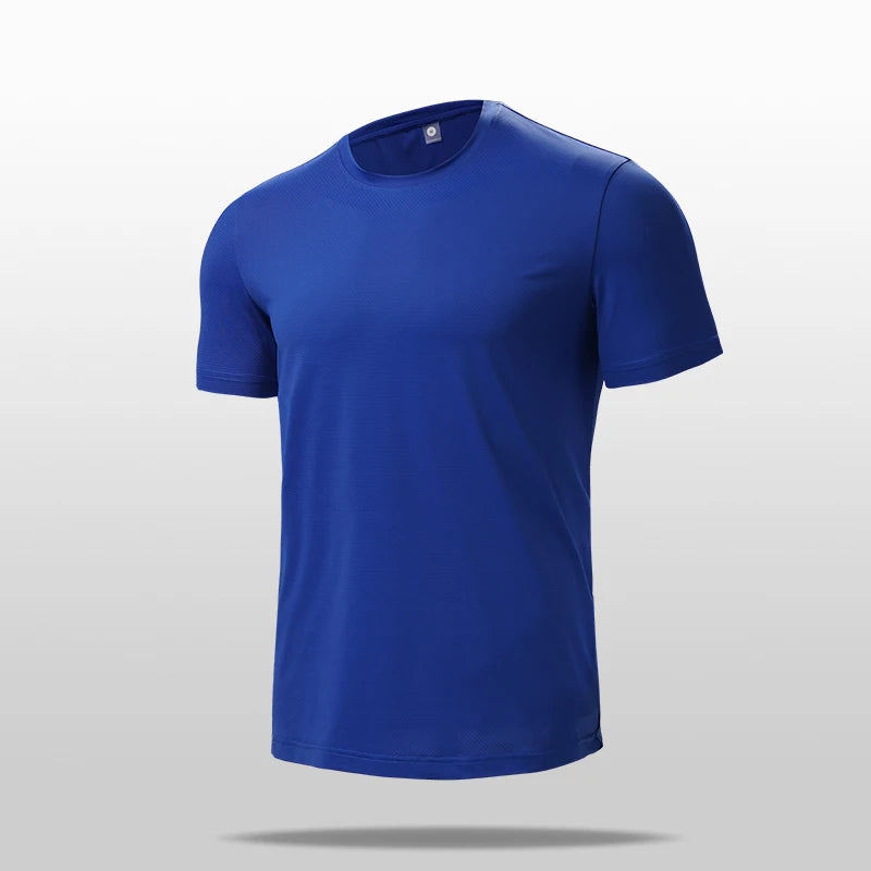 T-shirt Male quick-dry running Workout Tees Tops Men clothing