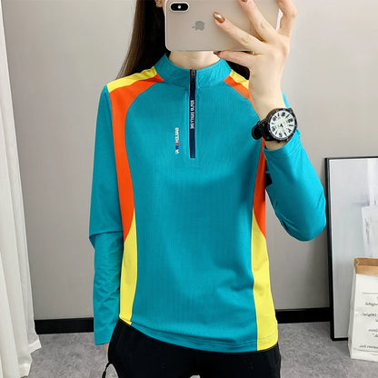 T-Shirt for Female Breathable Outdoor Sweatshirt