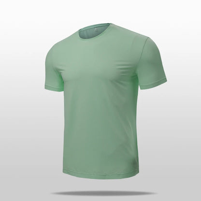 T-shirt Male quick-dry running Workout Tees Tops Men clothing