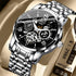 Watch for Men Trendy High End Light Luxury Versatile Quartz Wristwatches Waterproof Roman Hollow Male&